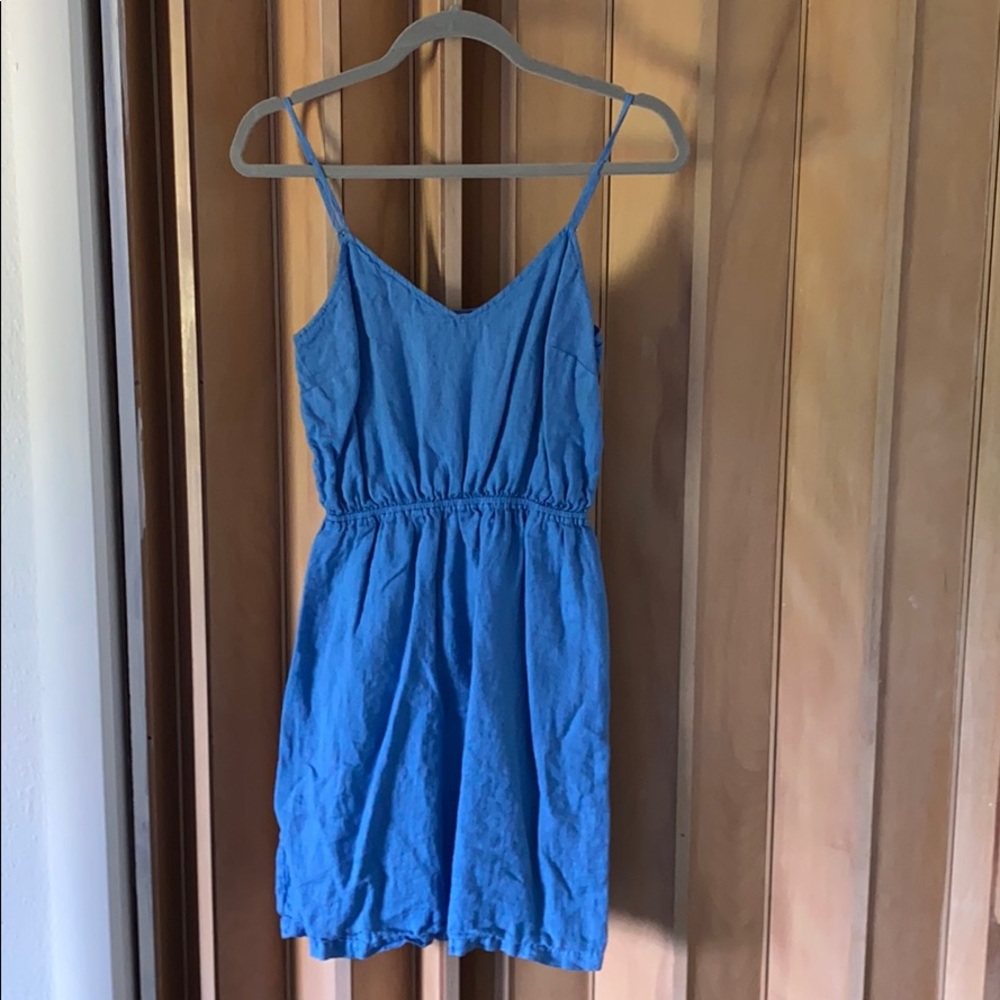 J. Crew xs linen dress